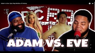 Adam vs Eve Epic Rap Battles of History  REACTION [upl. by Nohj]