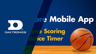 DAK Score Mobile App  Game Scoring and Practice Timer [upl. by Anirda]