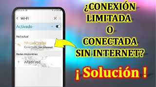 CONEXIÓN LIMITADA O CONECTADA PERO SIN ACCESO A INTERNET EN TU CELULAR AQUÍ LA SOLUCIÓN [upl. by Willetta682]