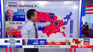 CBS 2020 Election Night Coverage  330am to 6am No Commercials [upl. by Mages]