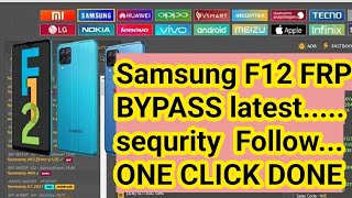 Samsung F12 frp bypass unlock tool  samsung f127 frp unlock tool  F12 frp reset unlock tool 🔥🔥🔥🔥 [upl. by Natelson200]