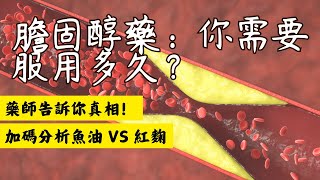 膽固醇藥真的需要終身服用嗎？‖降血脂、魚油、及紅麴：你需要知道的一切 [upl. by Clower854]