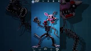 Withered Mangle FNaF Workshop Animation [upl. by Tali]