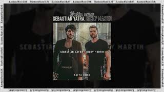 Sebastián Yatra Ricky Martin  Falta amor  Audio [upl. by Lyrehc]