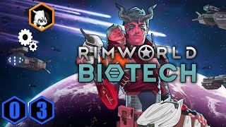 Rimworld Biotech 03 on développe notre tribu [upl. by Anayrb]