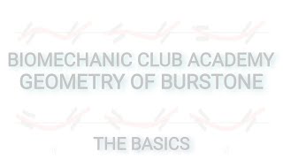 BIOMECHANIC LECTURES  GEOMETRY OF BURSTONE THE BASICS [upl. by Aziar]