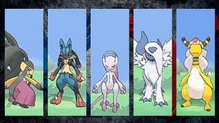 Pokémon X and Pokémon Y Three New MegaEvolved Pokémon Revealed [upl. by Arel]