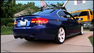 BMW 335i with muffler delete [upl. by Akimat]