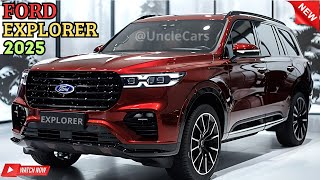 Redesign 2025 Ford Explorer Unveiled See the Stunning Changes [upl. by Iniretake]