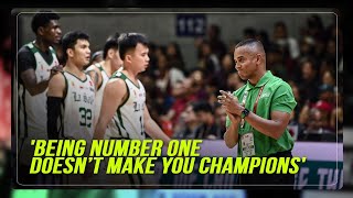 Coach warns La Salle against complacency after clinching No 1 seed [upl. by Melar]