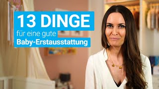 13 Dinge die eine Hebamme als BabyErstausstattung empfiehlt  Mit Laura RohmannHöhn und UNICEF [upl. by Introk]