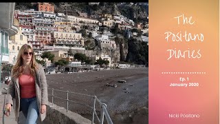 THE POSITANO DIARIES  2020Ep 2 A coastal hike and empty Positano [upl. by Laeno29]