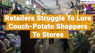 Retailers Struggle To Lure CouchPotato Shoppers  NDTV Profit [upl. by Phedra554]