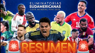 🔥 Fecha 5 de las Eliminatorias Sudamericanas  Resumen📝 [upl. by Nisior]