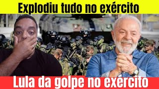 explodiu tudo no exercito  iiiiiiihhhhhhuuuu lula da golpe 200 milhões [upl. by Lias745]