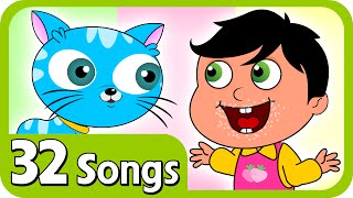 Kids Nursery rhymes  Johny Johny Yes Papa And Lot More Rhymes  32 Songs Compilation For Kids [upl. by Toy]