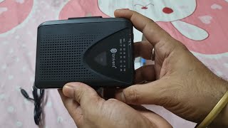 Rough Unbox Subtitled  TONIVENT FM AM RADIO CASSETTE RECORDER TON009 NOSTALGIA [upl. by Sumerlin950]