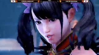 TW FIGHTER  TANUKANA ling xiaoyu VS RANGCHU Panda Tekken 7 World Tour 2018 [upl. by Ttik]