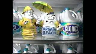 Clorox Rain Clean Bleach Commercial 1998 [upl. by Nynnahs]