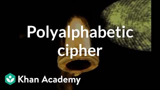 Polyalphabetic cipher  Journey into cryptography  Computer Science  Khan Academy [upl. by Cecil]