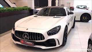 MercedesAMG GT R V8 Biturbo 2018  Reallife review [upl. by Annoik523]