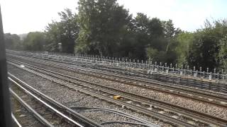 Full Journey on a Fast Metropolitan Line From Amersham to Aldgate [upl. by Enytnoel]