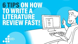 How to write a literature review fast I write a lit review fast [upl. by Nolte]