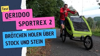 Test Qeridoo Sportrex 2  Brötchen holen mit dem Joggerrad [upl. by Narmak]