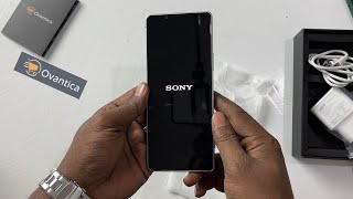 Ovantica Sony Xperia 1 Mark ii Unboxing in india [upl. by Kciv]