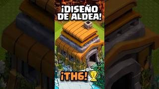 🏆 ¡EL MEJOR DISEÑO DE ALDEA PARA COPAS DE TH6  AYUNTAMIENTO 6 CLASH OF CLANS clashofclans coc [upl. by Edaj512]