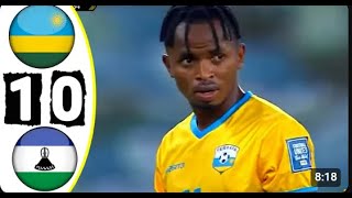 Rwanda vs Lesotho 10 Highlights Goals Today 2024kigalitoday rwandaupdates [upl. by Alma]