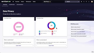 ServiceNow Platform Privacy Demonstration [upl. by Yatnoj101]