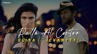 Elisa Jovanotti  PALLA AL CENTRO LyricsTesto [upl. by Noseimaj]