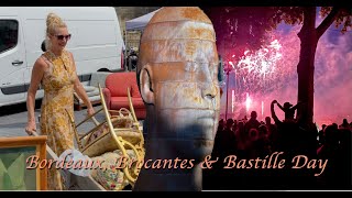 Bordeaux Brocantes amp Bastille Day [upl. by Oralie822]