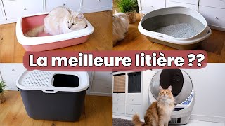 Je teste 5 bacs à litières pour chats  ouverte fermée automatique pliable …  Test amp Avis [upl. by Lekkim]