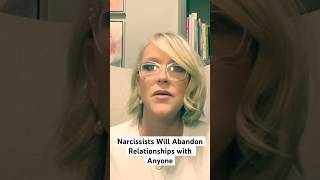 Narcissists will Abandon Relationships with Anyone narcissist npd npdabuse personalitydisorder [upl. by Aehsila]