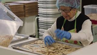 Trappistine Cistercian Nuns OCSO 8648 Sonoita AZ Santa Rita Abbey Making altar bread [upl. by Swan]