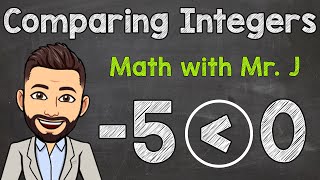 Comparing Integers  How to Compare Positive and Negative Integers [upl. by Jarrid]