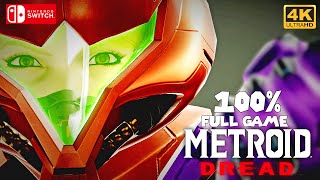 Metroid Dread  FULL GAME  100 WALKTHROUGH  No Commentary [upl. by Seravaj]