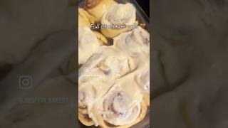 Love 🤎 Cinnamon rolls fyp foodcreatebakevlogging [upl. by Ardnaid]