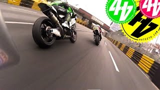 Onboard with Peter Hickman at Macau Grand Prix [upl. by Penland]