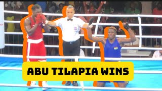 Big Fight Bukom Banku’s son Abu Kamoko 🇬🇭 vs 🇨🇩 Nathan Nlandu • African Games Boxing [upl. by Eanod389]