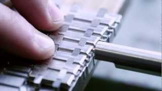 Making the Bracelet for a Royal Oak  Audemars Piguet [upl. by Aitnom]