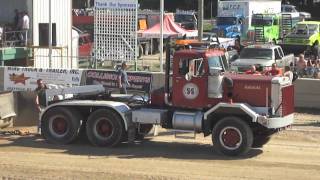 Classic Autocar Semi Truck Duel [upl. by Enamrej]