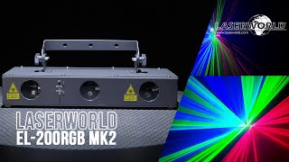 Laserworld EL200RGB MK2 laser system product video  Laserworld [upl. by Stav]