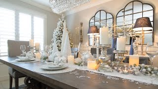 2019 Christmas Tablescape  Decorate With Me [upl. by Stargell]