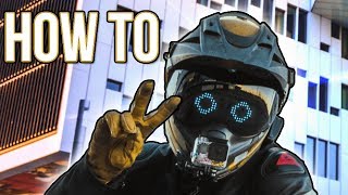 quotWrenchquot LED Motorcycle Helmet HOW TO Watch Dogs 2 [upl. by Cindi406]