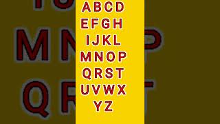 A b c d  abcdef  abcd likhna abcd for kids education a for apple b for ball [upl. by Sherburne13]