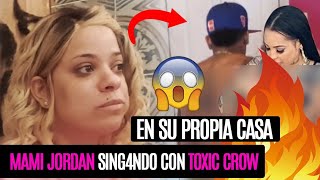 EL VIDEO DE LA MAMI JORDAN RAP4NDO CON TOXIC CROW😲Y LA INSUPERABLE SE ARMA [upl. by Otreblanauj]