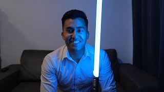 Padawan Outpost  Neopixel Lightsaber Review [upl. by Enylrac]